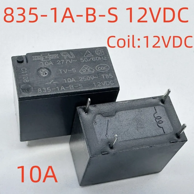 

10 шт./лот 835L-1A-C 12VDC 835NL-1A-B-C 12VDC 835NL-1A-F-C 24VDC 835-1A-B-S 12VDC