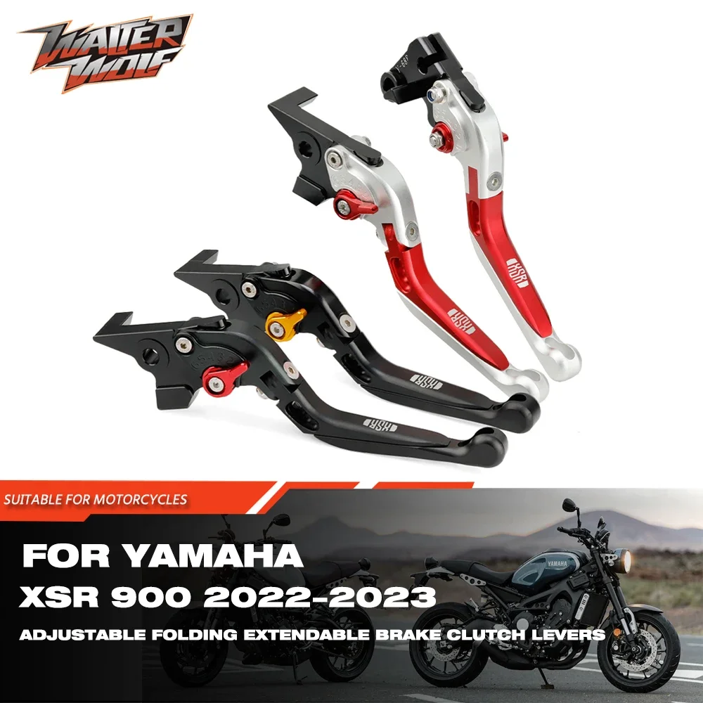 

XSR900 2022 2023 Adjustable Brake Cylinders Clutch Handlebar Lever For YAMAHA XSR 900 Motorcycle Folding Extendable Levers