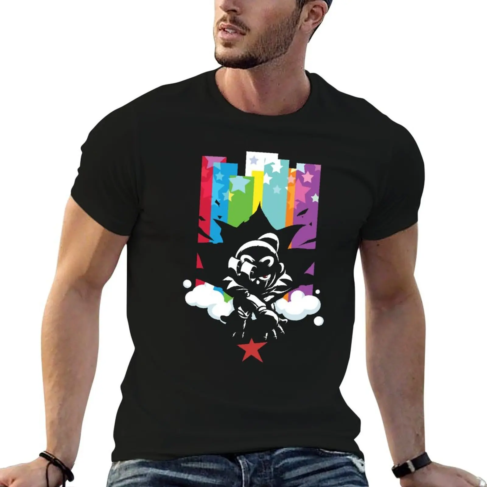 Geno Blast T-Shirt Large Size Soft Cotton T-Shirt