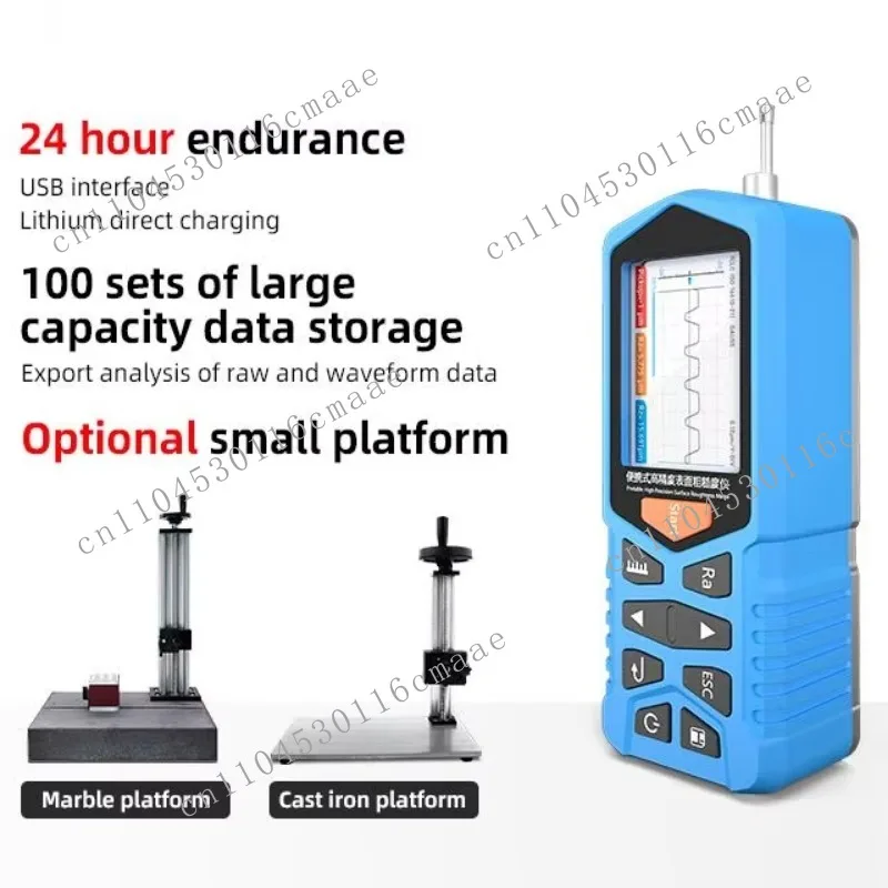 LCD USB Surface Roughness Meter TR200 for Industrial Use