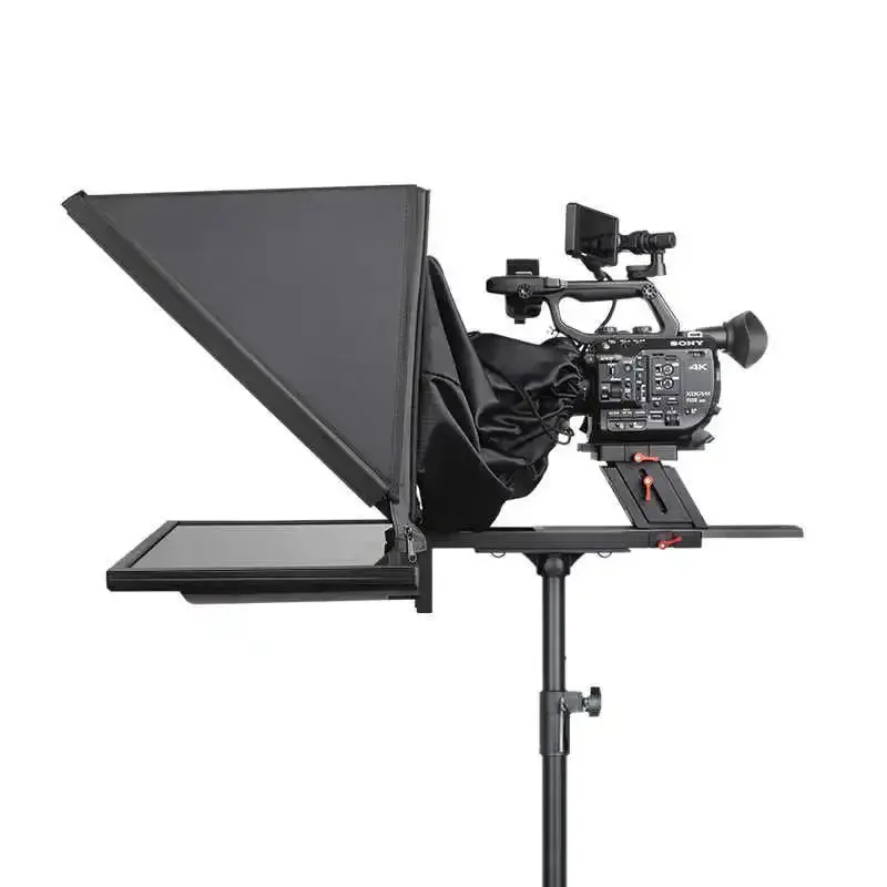 T22 teleprompter 22-inch large screen, studio reading screen, teleprompter DSLR camera live broadcast