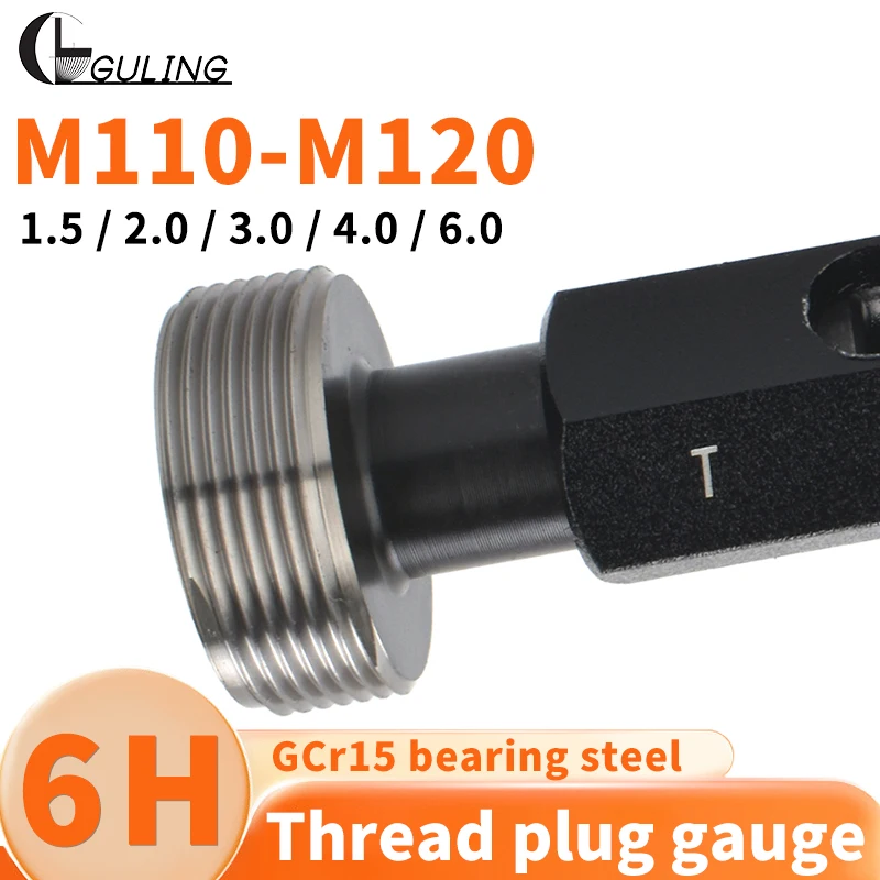

GULING M110-M120 High-Precision Thread Go/No-Go Gauge Metric Gauge 6H Precision Internal Thread Standard Thread Inspection