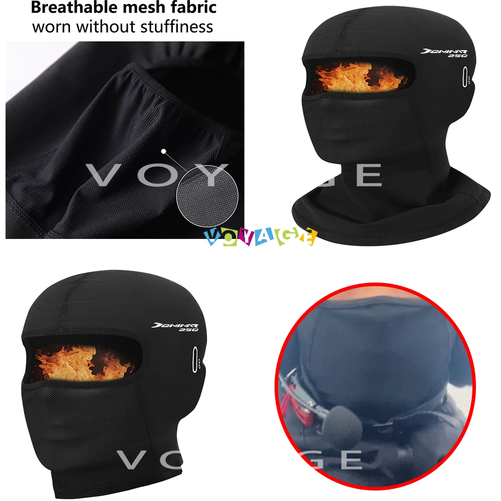 

Windproof Dustproof Face Shield For Bajaj Dominar 250 Neck Full Face Mask Motorcycle Accessories Balaclava Hats Hot Deal