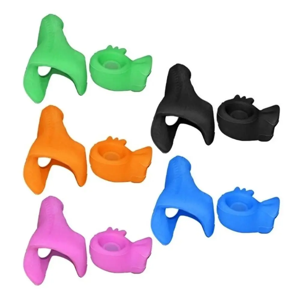 Silicone Violin Bow Grip Correcting Device 4/4-1/32 Violin Universal Violin Beginner Finger Trainer Violin Grip Straightener