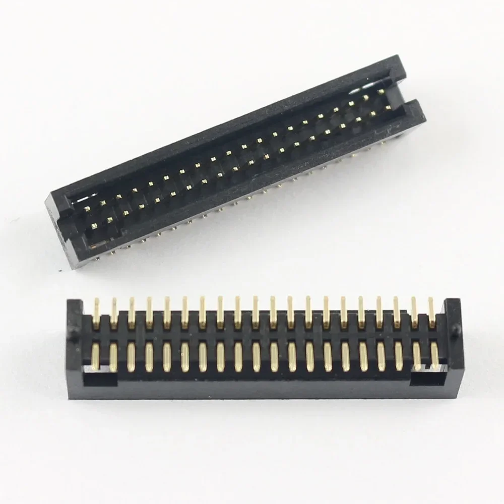 50pcs 1.27mm Pitch BTB  40 60 80 Pin SMT SMD Board to Board Male Socket Connector PCB Dual Row Surface Mount 40P 60P 80P