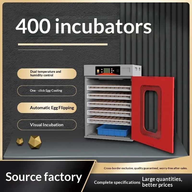 

400 small household industrial incubators Livestock breeding equipment Roller egg turning chicken and duck incubators