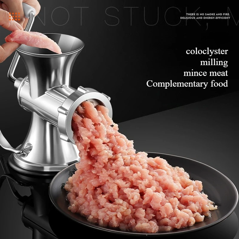 Máquina de llenado de salchichas para el hogar, restaurante, picadora de carne Manual, máquina de llenado de carne y albóndigas, herramientas de ingredientes alimentarios de cocina