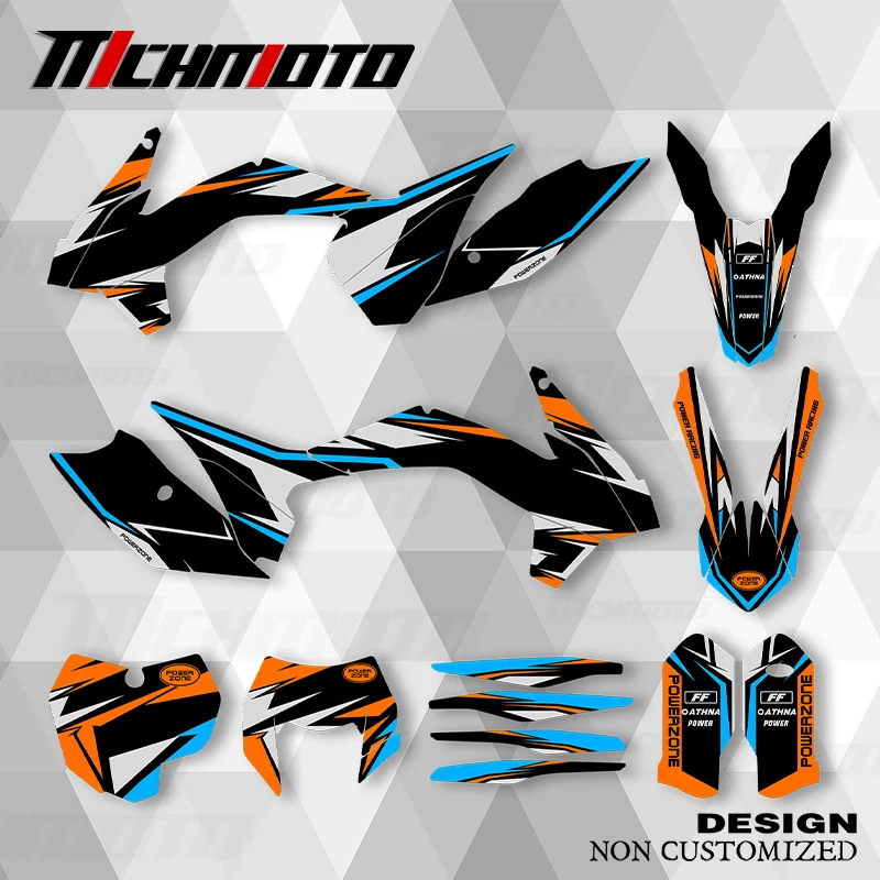 

MCHMFG новый стиль графические наклейки комплект наклеек для KTM EXC 2014 2015 2016 SXF 2013 2014 2015