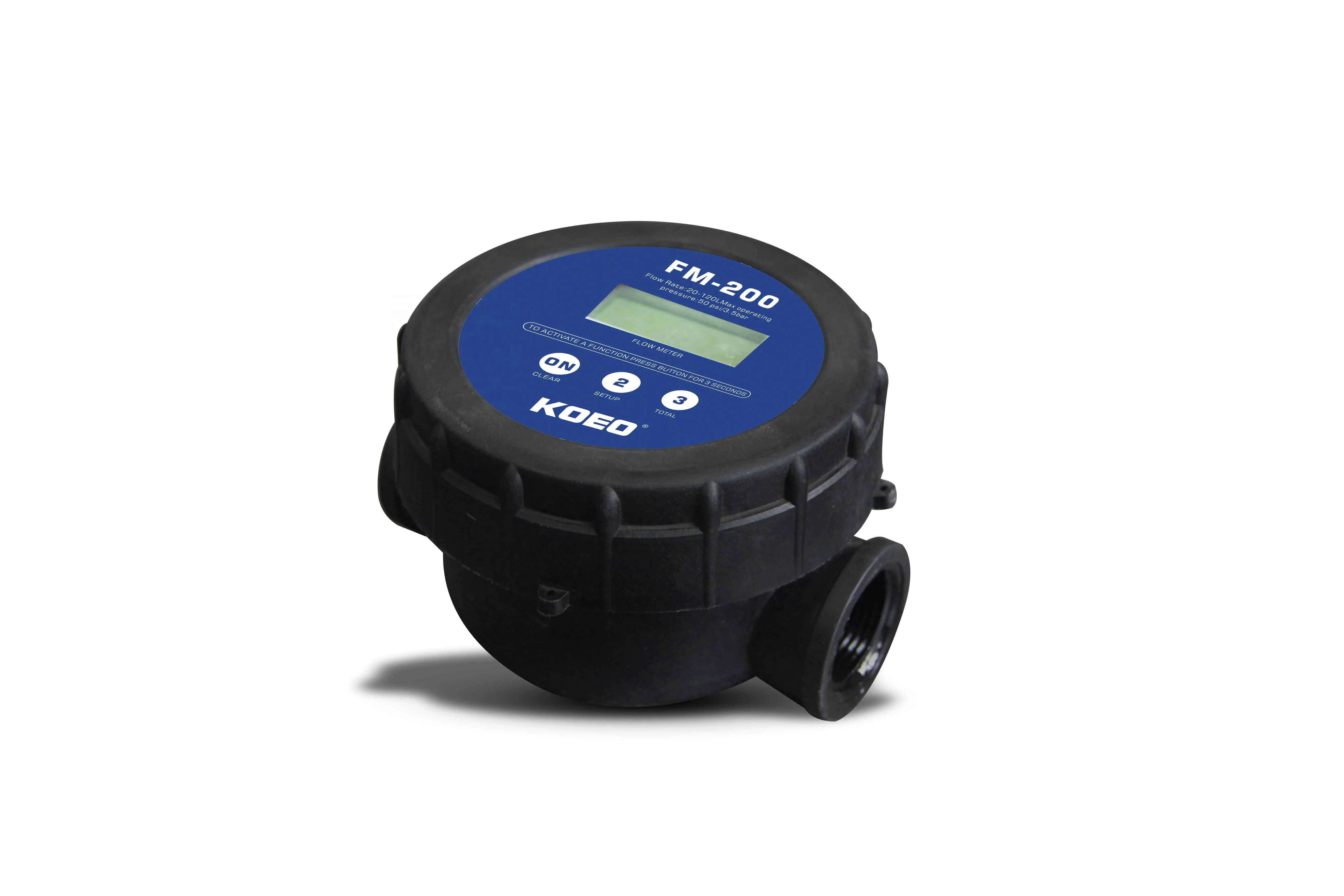 FM200 Top Sale Electronic Turbine Flow Meter for Adblue, Chemical Liquid, Water and Fuel