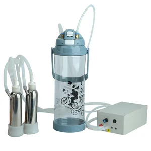 Máquina de ordeño eléctrica 3L Plastic Bomba de vacío de plástico de plástico portátil Milguero para la granja COWS COWS PRODUCCIONES Herramientas de alimentación por granja 6 mejores vacas de ordeño de ventas - №4