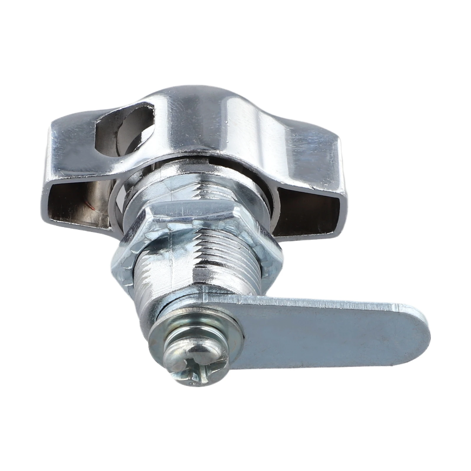 Keyless Zinc Alloy Cabinet Cam Lock for Furniture Doors Featuring Mechanical Locking for Secure and Easy Access