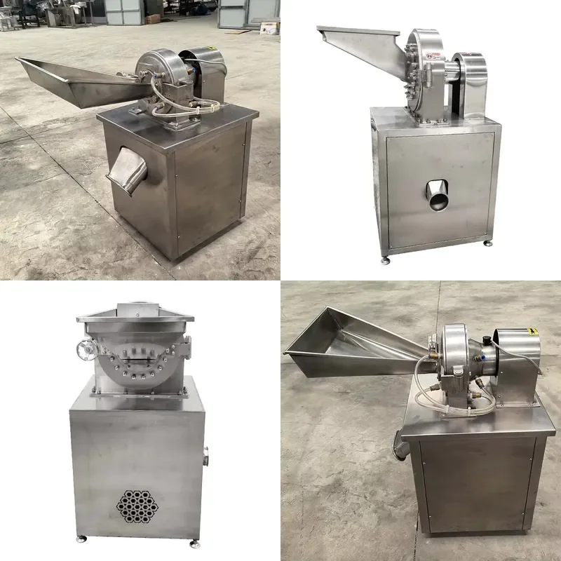 100KGH Grinder for Spice Powder Turmeric Powder Tea Powder Grinding Machine High Capacity Industrial Milling Equipment