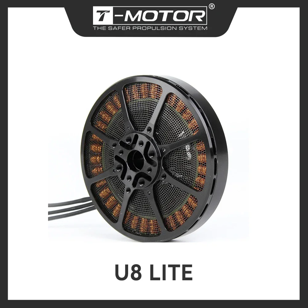 

T-MOTOR Ultra-light U8 Lite KV85 KV100 KV150 KV190 Silver Winding FOC ESC For UAV RC Quadcopter RC Rotor