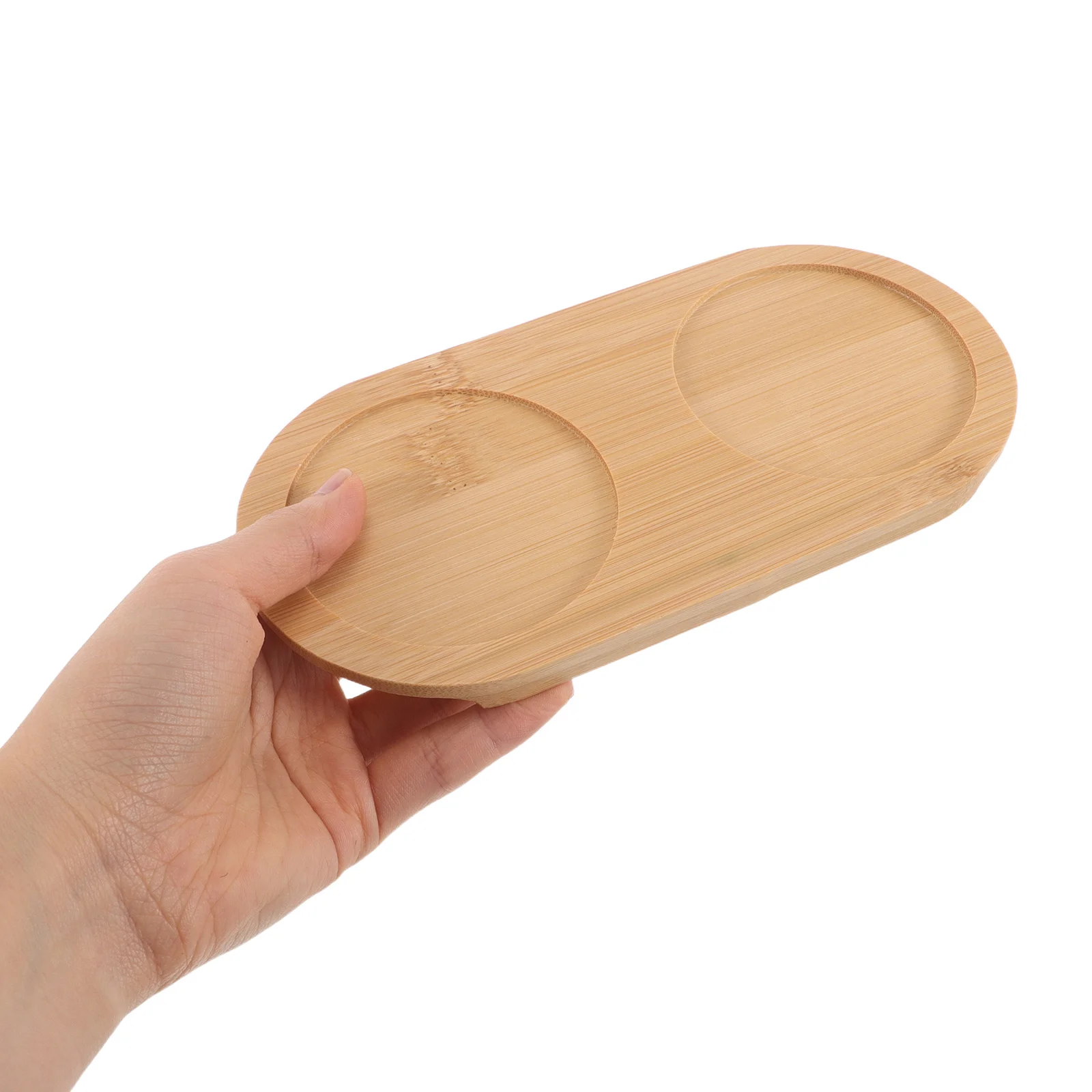 

2 шт. бамбуковый поднос 7,4 см/2,9 дюйма, подставки для напитков для вина, стаканов для виски, мельница для соли и перца, держатель для кухни, ванной комнаты, столешница