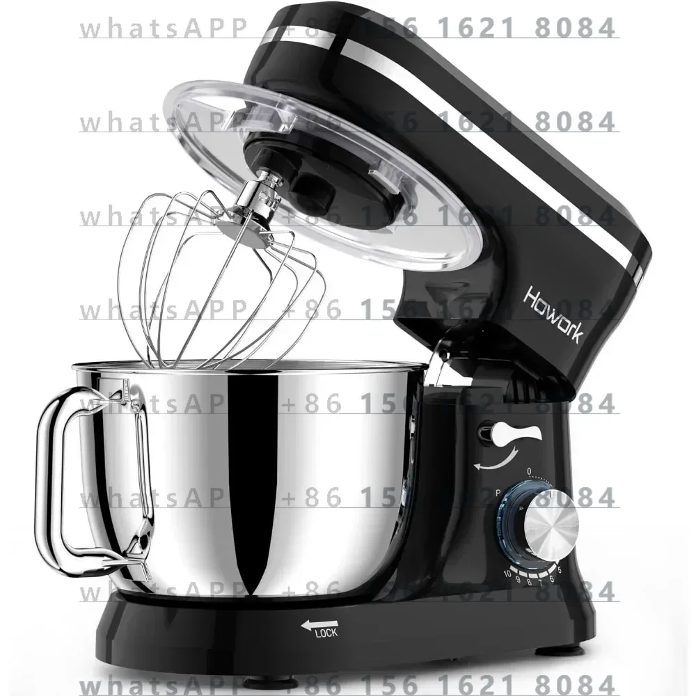 

Hot Sales Electric Stand Mixer,10+p Speeds With 6.5QT Stainless Steel Bowl,Dough Hook, Wire Whip & Beater,for Most Home Co