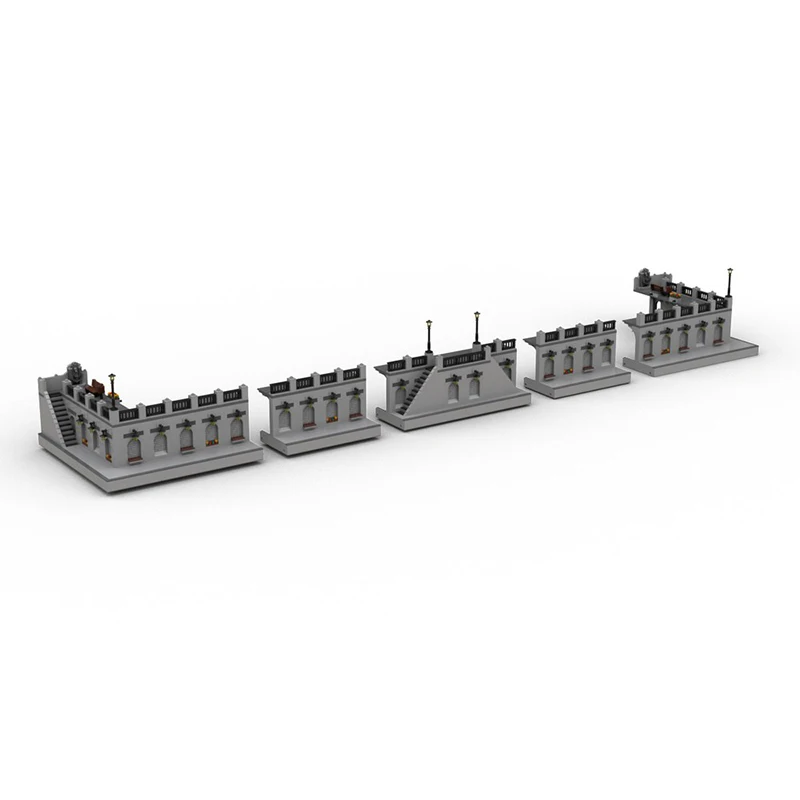 Modelo de construcción de ciudad Moc, ladrillos de construcción Modular, modelo de pasillo de París, tecnología, bloques Modulares, regalos, juguetes de Navidad, montaje DIY