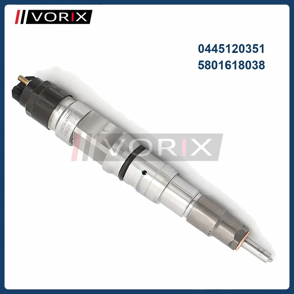 

0445120351 5801618038 Diesel Fuel Injector for Iveco Case New Holland Kod