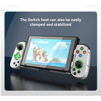 Y19A D8 Telescopic Game Controller With Turbo/6-Axis Gyro/Vibration Gamepad Bluetooth-Compatible5.2 For PS3 Switch PC