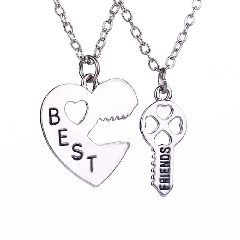 Delysia King 2 Pcs/set Love Key Couple Pendant