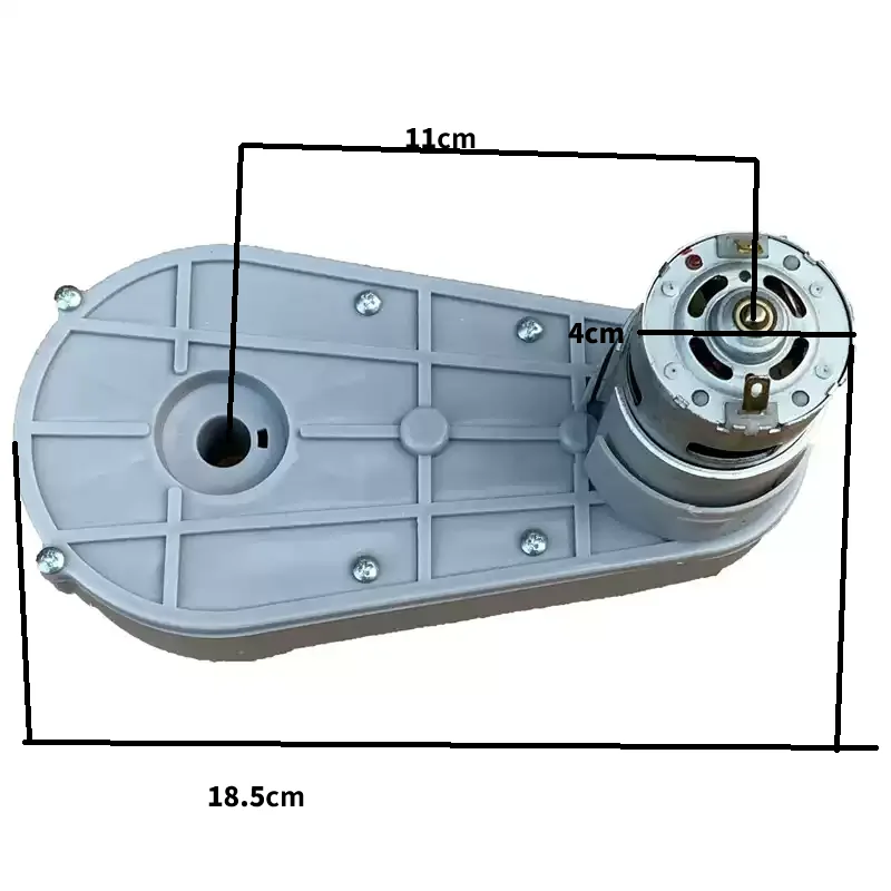 2025 nuovo W5-30 cambio DC24V RS775PH per parti di ricambio del cambio del motore del veicolo elettrico per bambini