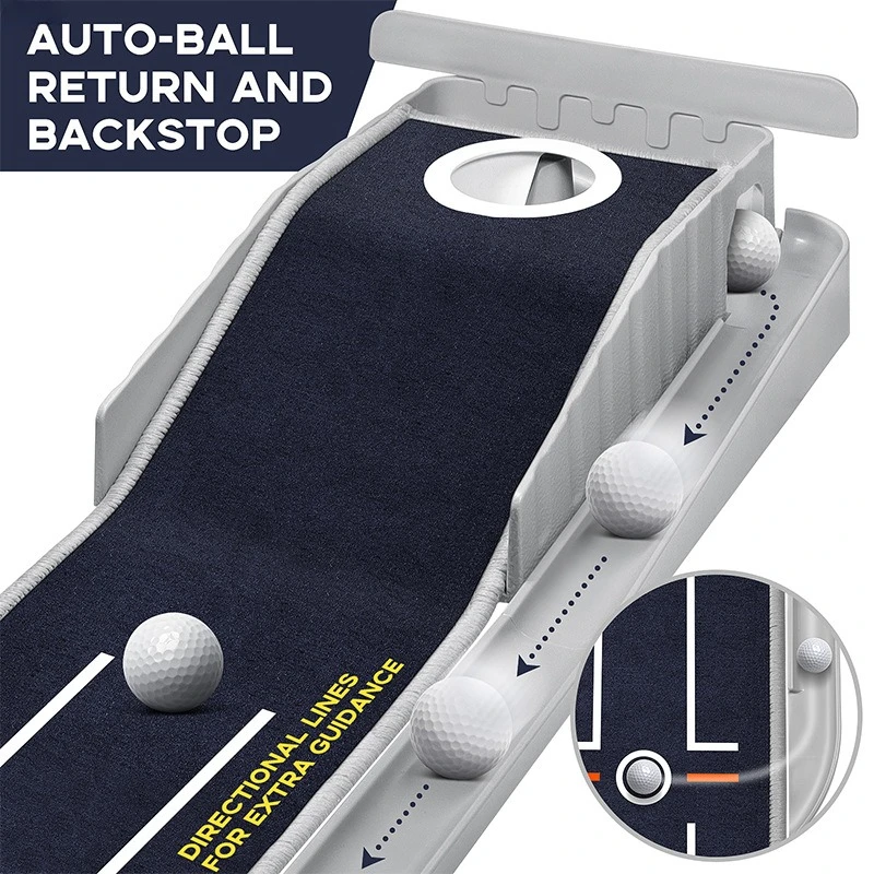 High-quality Mini Golf Putter Pads in Green, Red and Blue, Anti-slip Portable for Indoor and Outdoor Golf Practitioners PM025