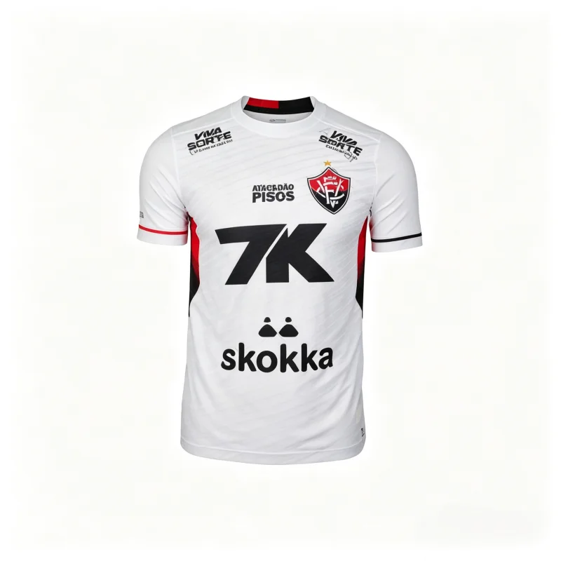 2026-27 Neues Vitória Fußballtrikot Sportlich Atmungsaktiv 3D-Gedruckt Schnelltrocknend Herren Damen T-Shirt Unisex Fangeschenk Familien- und Kinder-T-Shirts – Detail 6