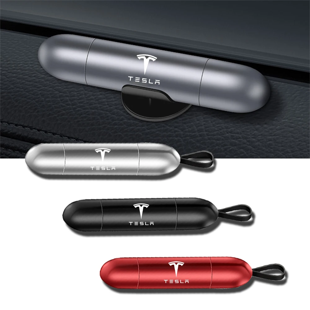 2 في 1 سيارة مطرقة أمان صغيرة مقعد قاطع أحزمة المنقذة للحياة نافذة الكسارة ل تسلا SpaceX رودستر نموذج 3 نموذج S X نموذج Y #1