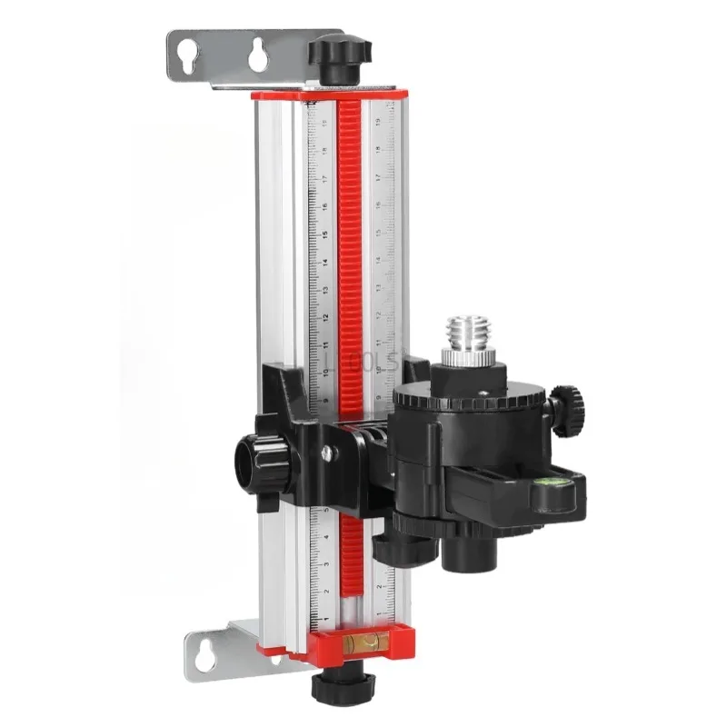 Imagem -06 - Laser Nível Bracket Gypsum Board Mount Gradienter Estável Jig Suporte de Parede de Alumínio para Nível de Espírito Elevador Suporte Rod Ajustável