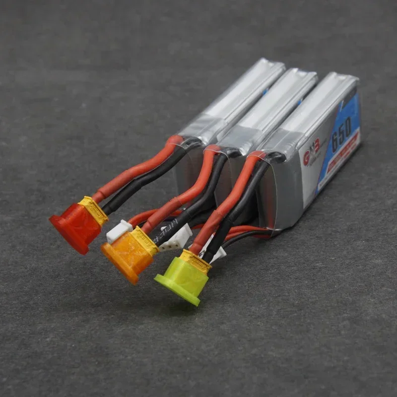 10 個の LiPo バッテリー プラグ プロテクター - 短絡防止 / バッテリー レベル マーク