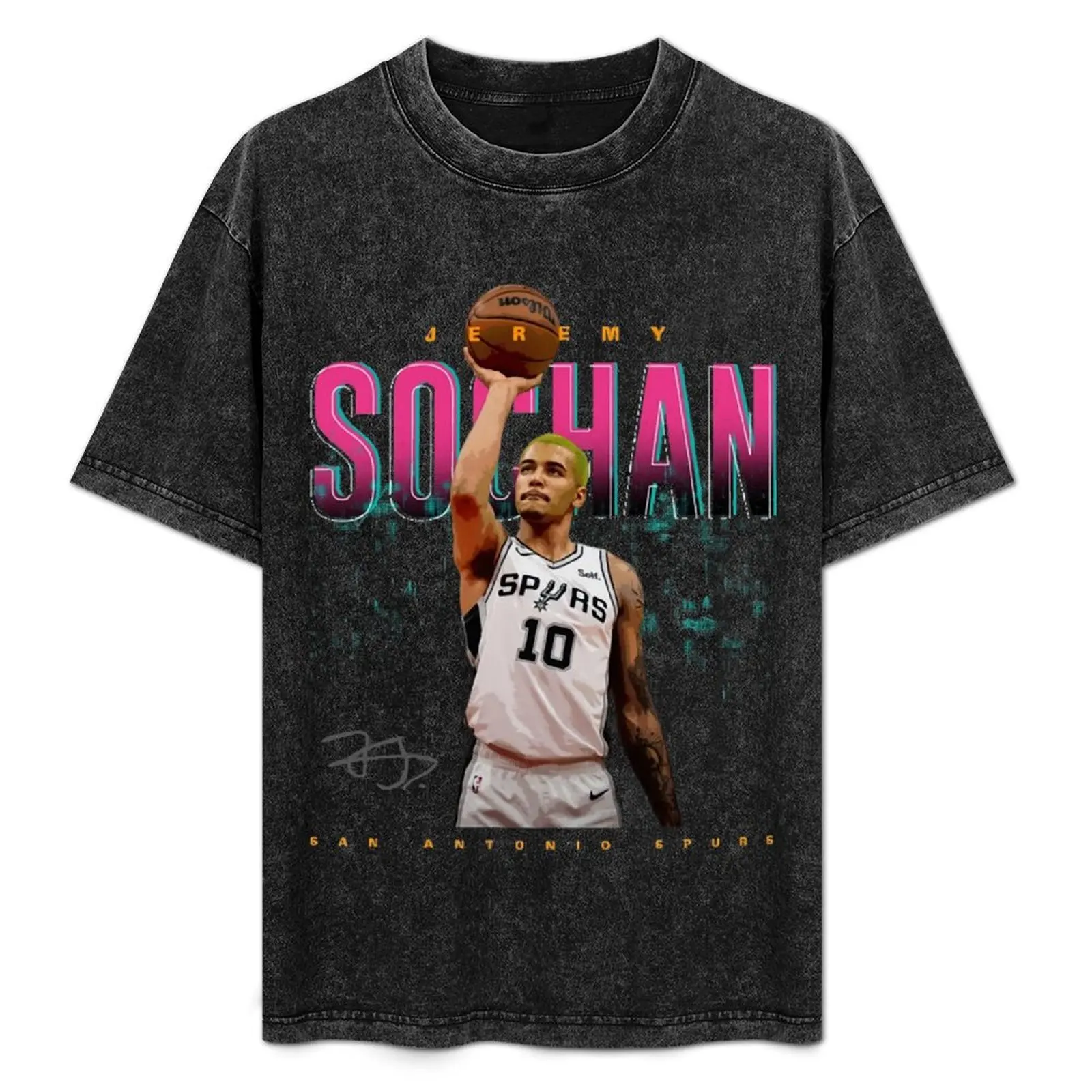 

Jeremy Sochan Free Throw T-Shirt Quick Dry Fishing T-Shirt