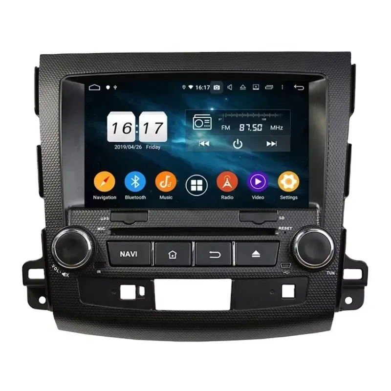 Android 10.0 PX6 4+32/64GB Car Multimedia Player Car Radio for    Outlander 2006-2012 CarPlay/Google Play/Mirror Link
