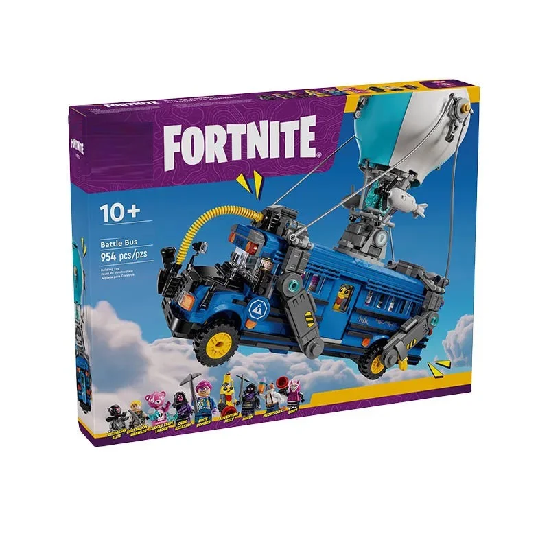 2024 NEW 77073 Battle Bus Model Building Blocks Bricks Set Educational Toys For Children Christmas Birthday Gift 954 pcs