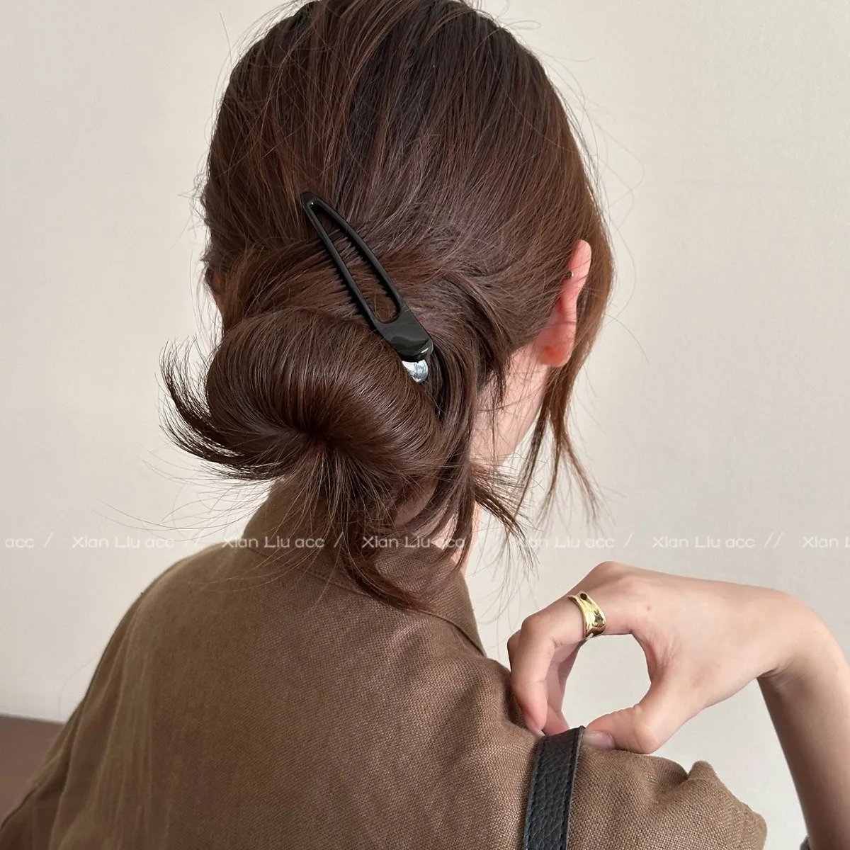 

Новые корейские заколки-уточки с леопардовым принтом 2026 года, большие зимние заколки для челки и детских прядей для женщин