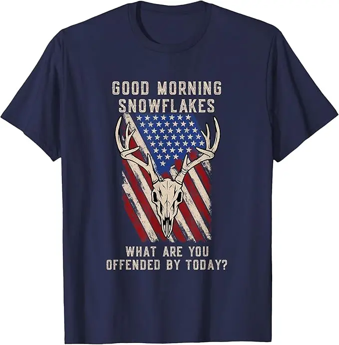 Funny Anti Liberal Woke Conservative T-Shirt Y2k Political Joke Sarcastic Saying Tee Snowflakes Cow Usa Flag Graphic Apparel Top