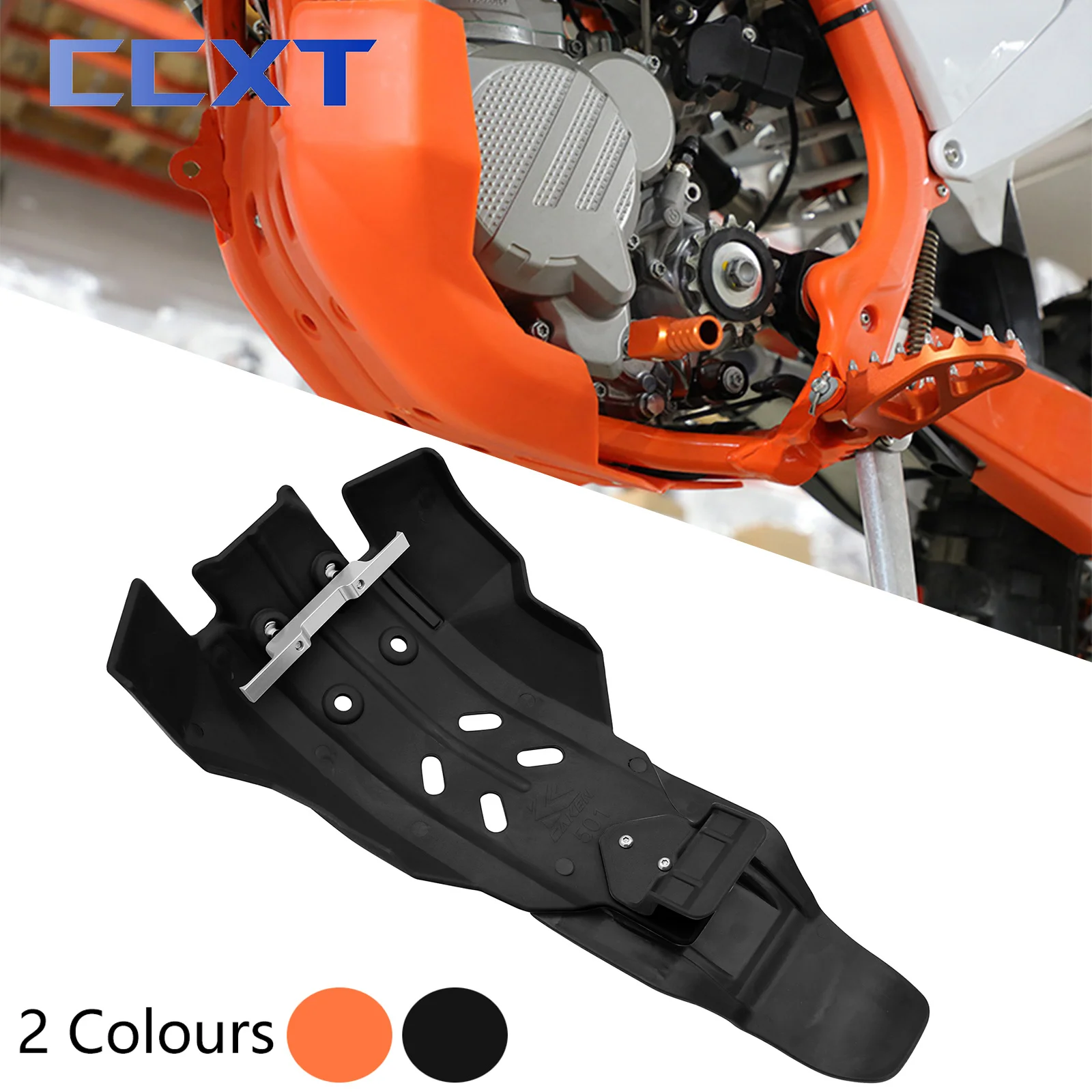 

База двигателя мотоцикла, защита шасси для KTM SXF250 SXF350 XCF250 XCF350 XCF SXF 2016-2021, универсальные детали для мотокросса