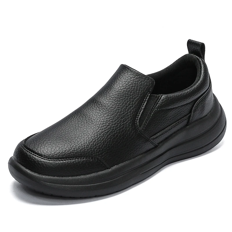 Size 39~50 Chef Shoes Soft-sole Anti-slip Quality Oil-proof Waterproof Kitchen Work Shoes Fashion Plus Size Casual Men's Shoes