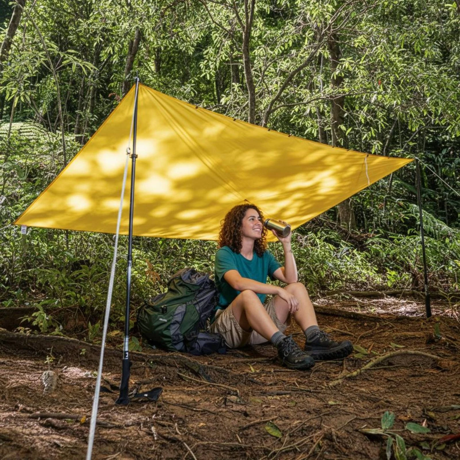 Camping Rain Poncho 3-in-1 Hik - Emergency Poncho Rain recension och pris