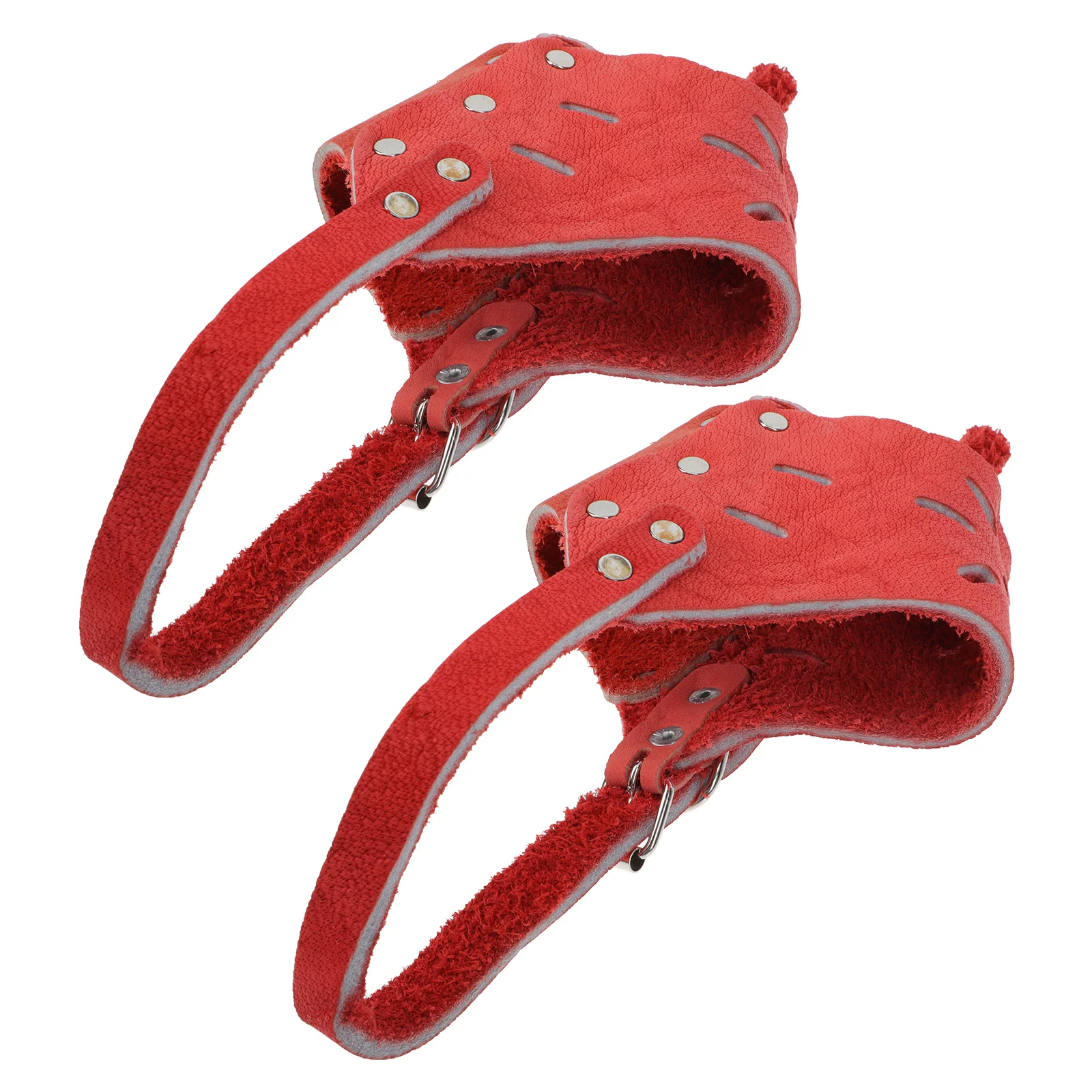 

2pcs Dog Muzzle Adjustable Anti Barking Bite Proof Breathable Pet Accessory For Chewing Control Anti-Bite Mask Muzzle