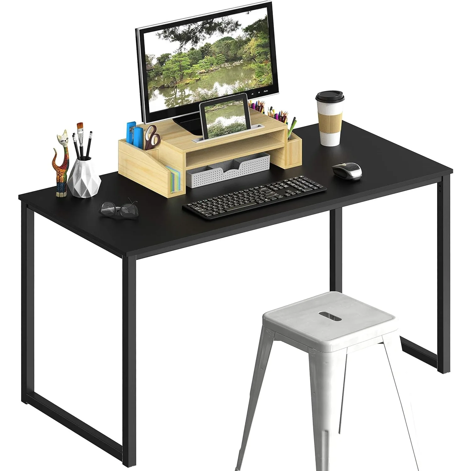 Home Office 48-Inch Computer Desk, Black