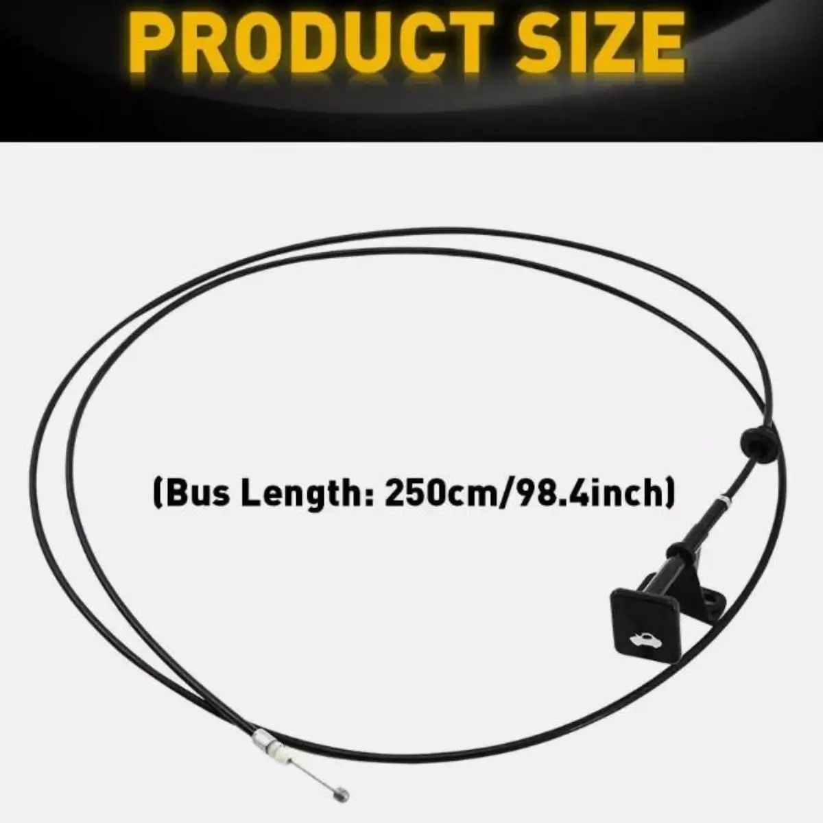 Car Hood Latch Release Cable 74130S01A01 912-010 Spare Parts with Pull Handle for Honda Civic 1996-2000 Professional Sturdy