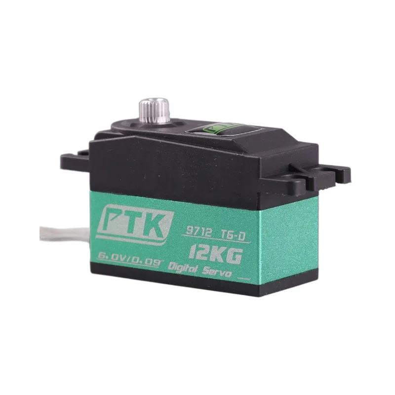 PTK 9712 TG-D 12 كجم أجهزة رقمية معدنية قصيرة الجسم عزم دوران كبير جسم قصير سيرفو الانجراف جسم السيارة القصير