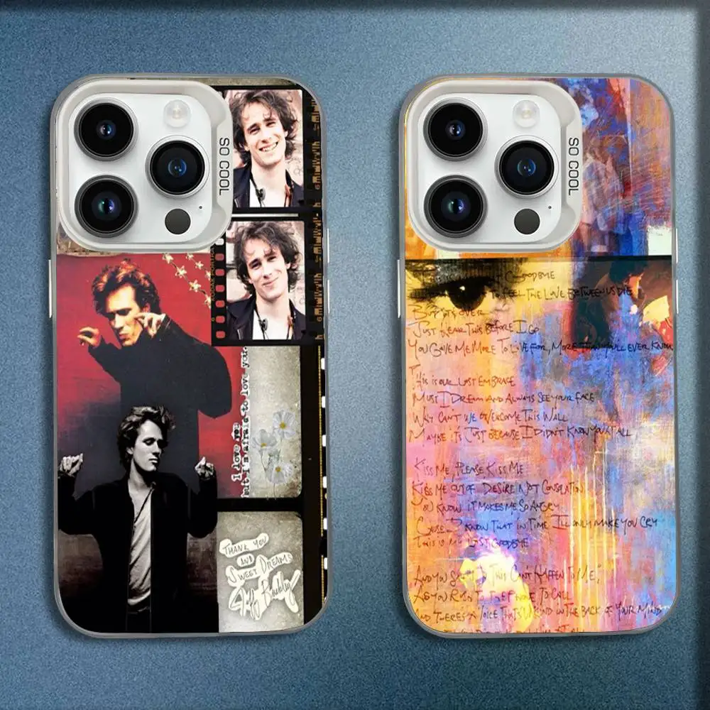 

Singer J-Jeff B-Buckley Phone Case For iPhone 16,15,14,13,12,11,Mini,Pro,E,MAX White Candy Matte Shockproof Cover