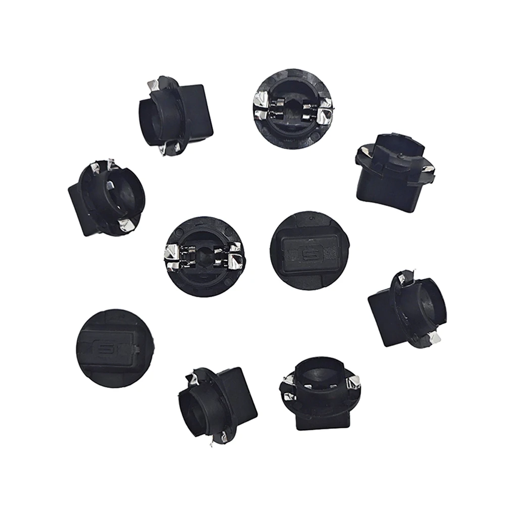 100Pcs T10-S1/V2 T5-S1/V2 T6.5-V2 B8.3D B8.4D B8.5D Car Light Socket Twist Lock Wedge Dash Light Base Twist Socket