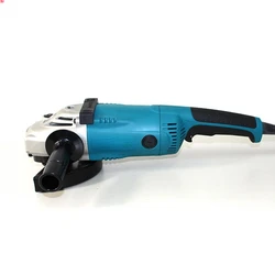 Original 2200W Heavy Duty 230mm 9 Inch Electric Angle Grinder with Wear Resistant Large-Capacity Durable Switch