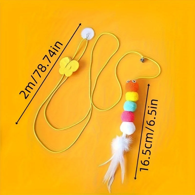 لعبة أرجوحة معلقة على الباب للقطط والقطط #4