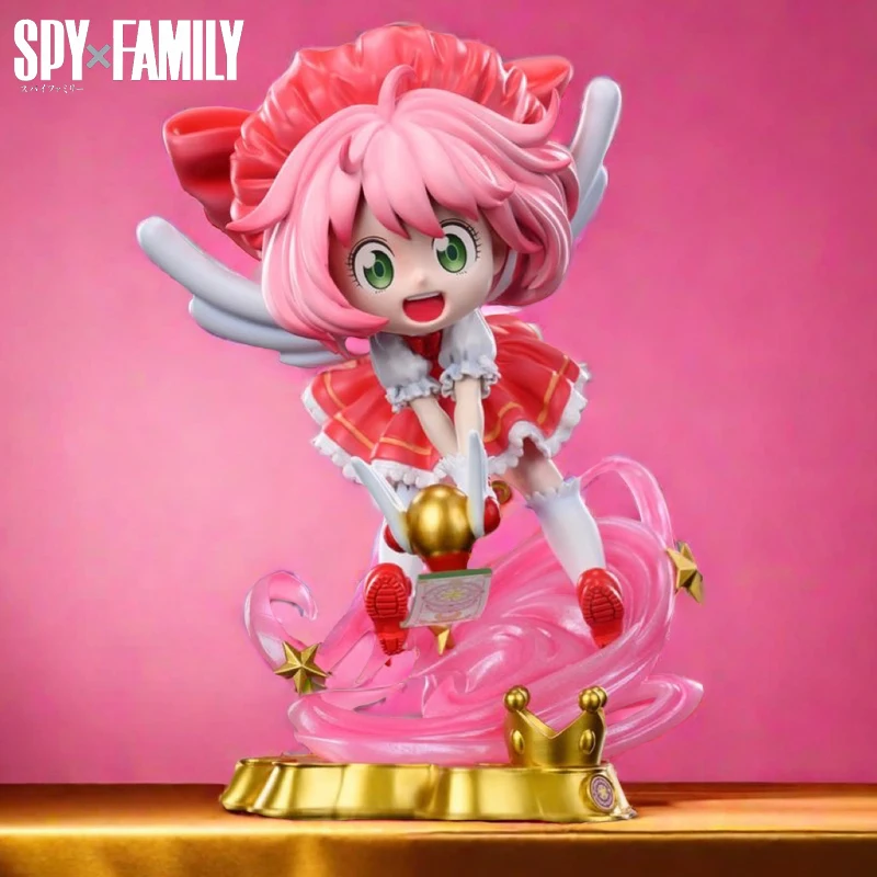 Anya Forger Cosplay Magical Girlkawaii Figure, Modèle GK, Statue Anime Kawaii, Ornements à collectionner, Jouet pour enfants, Cadeaux