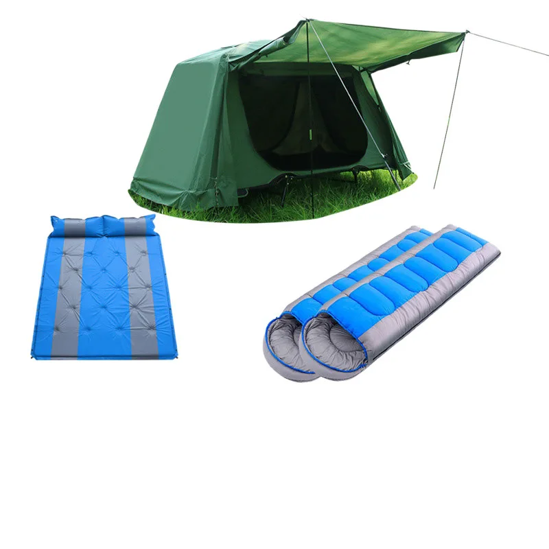 

Tent outdoor camping rainproof thickened camping double layer cold protection fishing special off the ground