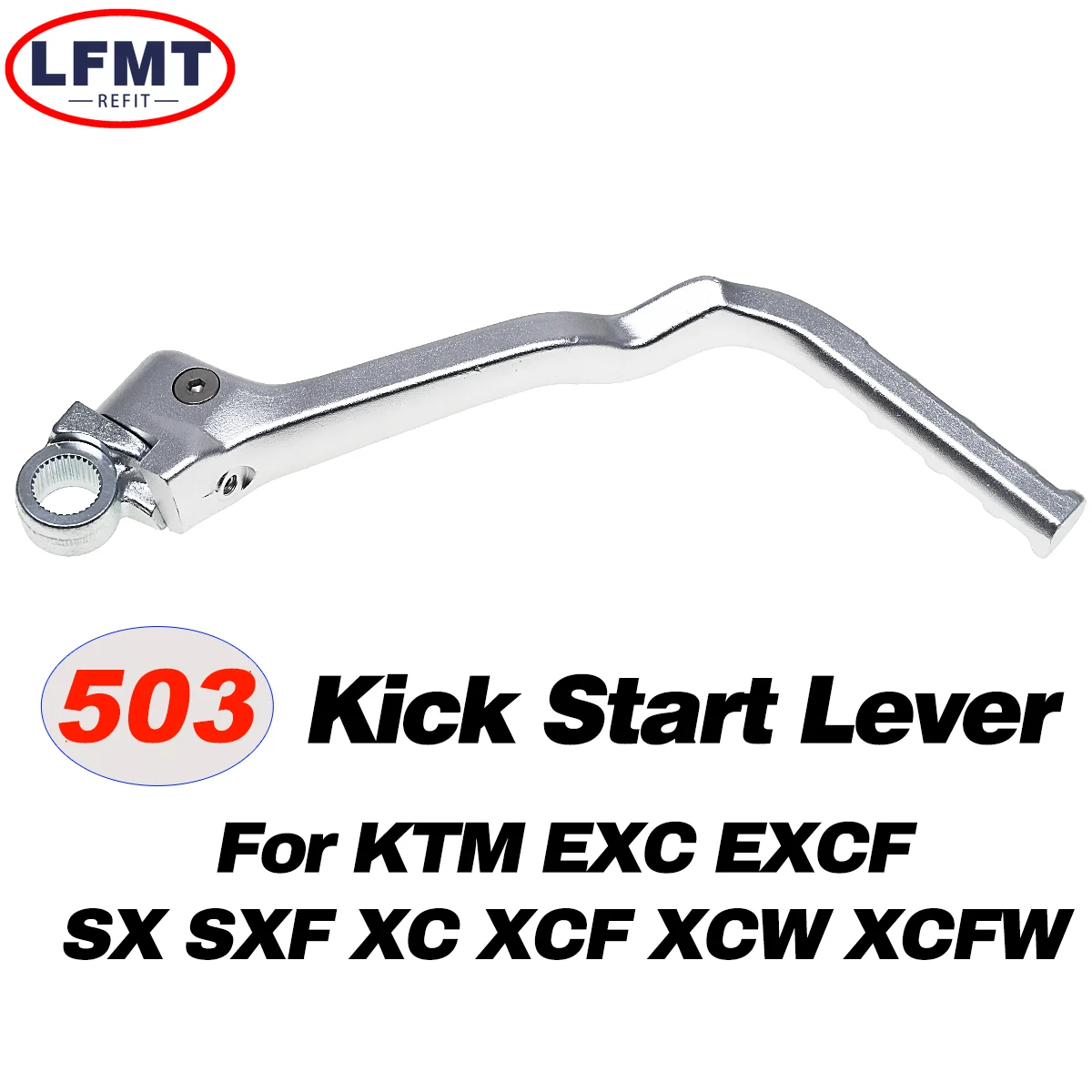 For KTM Motorcycle CNC Forged Kick Start Starter Lever Pedal 125 150 200 250 300 350 450 500 530 SX XC XCW EXC EXCF SXF XCF XCFW