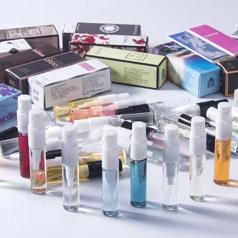 Set di campioni di profumo per uomo e donna da 10 pezzi 3ML eau de toilette profumo a lunga durata portatile per viaggi facile da trasportare