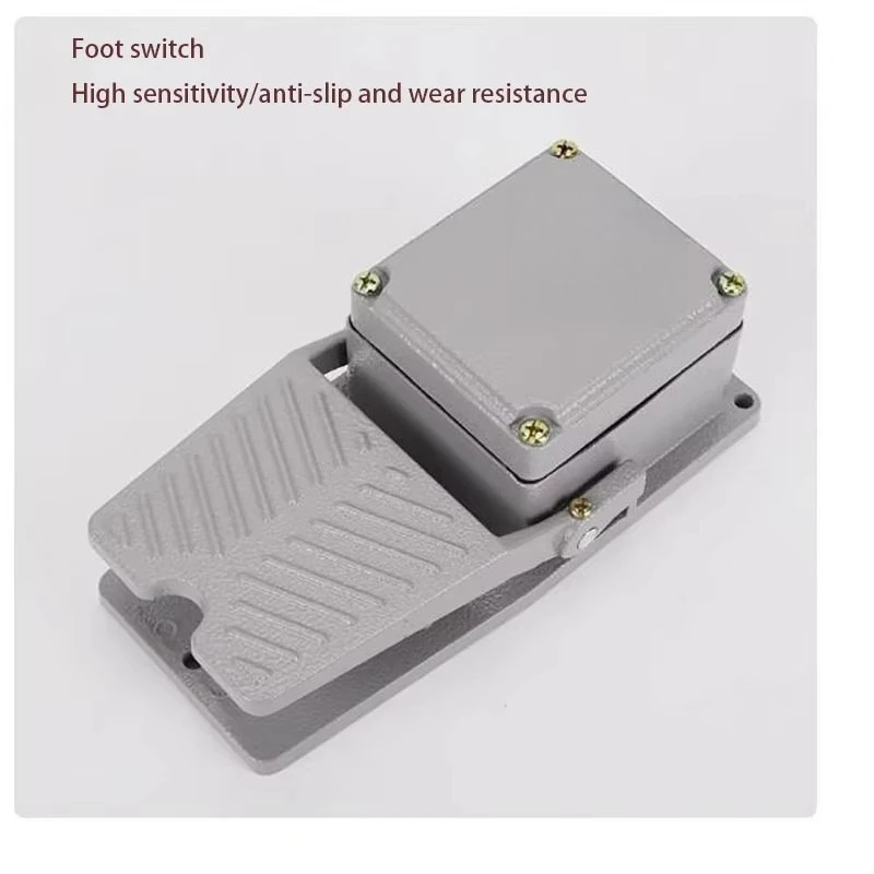 Tfs-402(Lt3) Foot Switch Self-resetting Foot Pedal Switch With Aluminum Housing